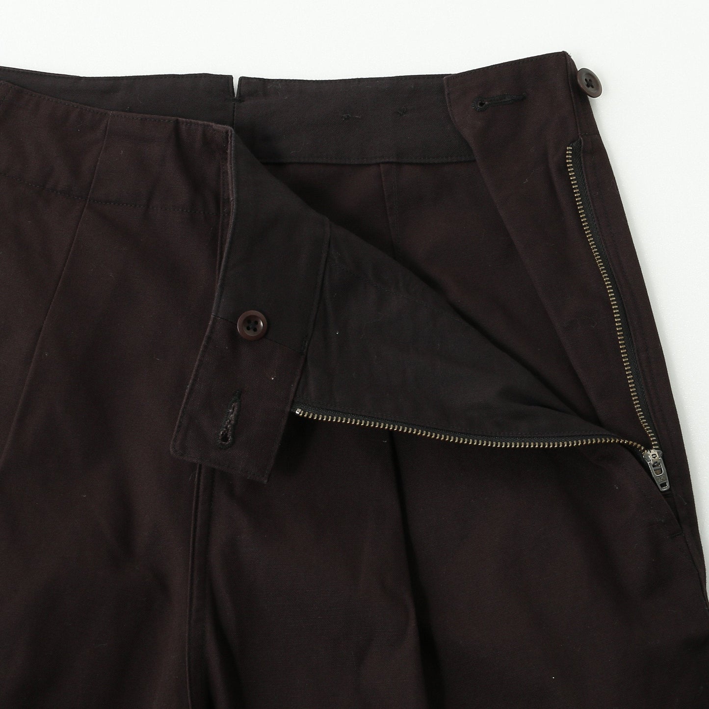 DRY NATURAL COTTON CANVAS TROUSERS