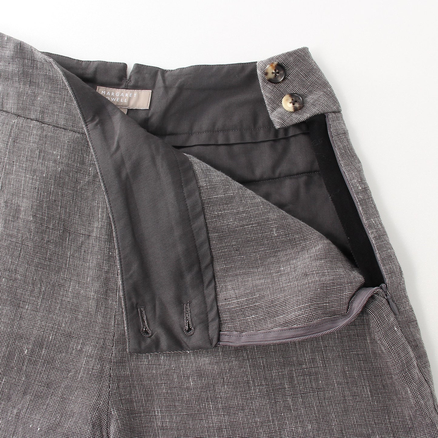 END ON END LINEN TROUSERS