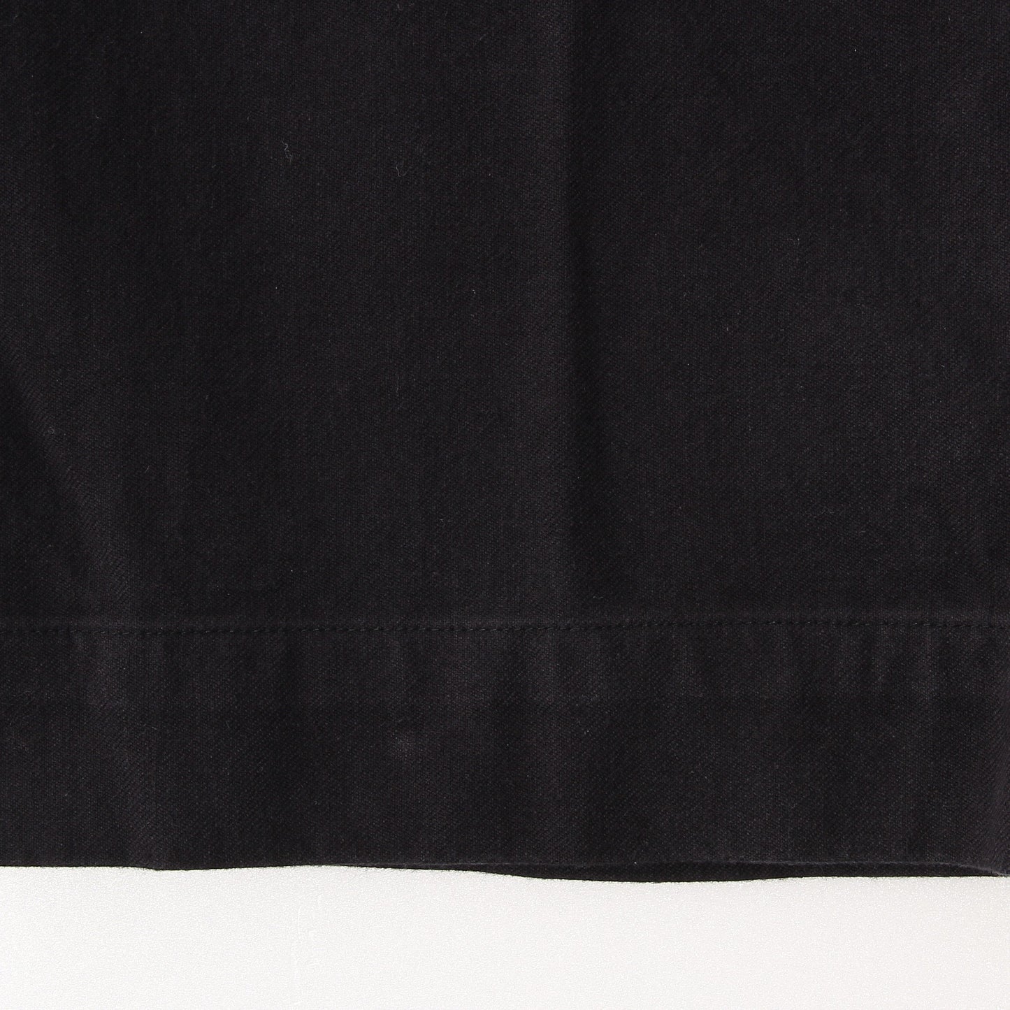 WASHED COTTON TWILL TROUSERS