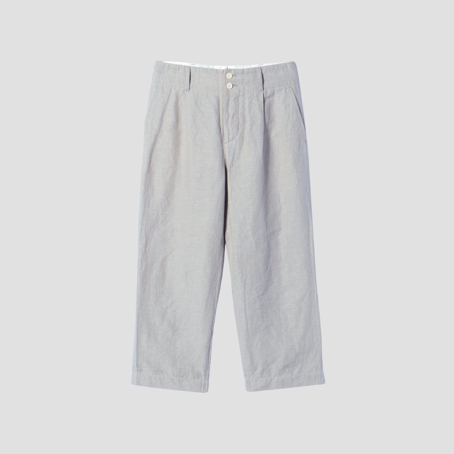 COTTON LINEN TROUSERS