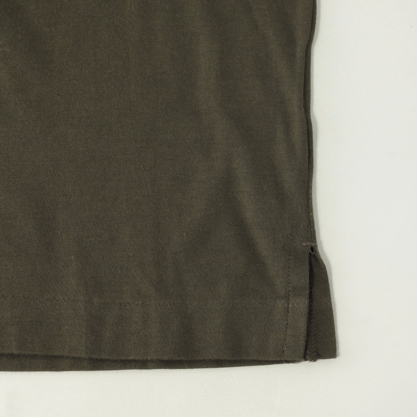 COTTON V NECK T SHIRT JERSEY