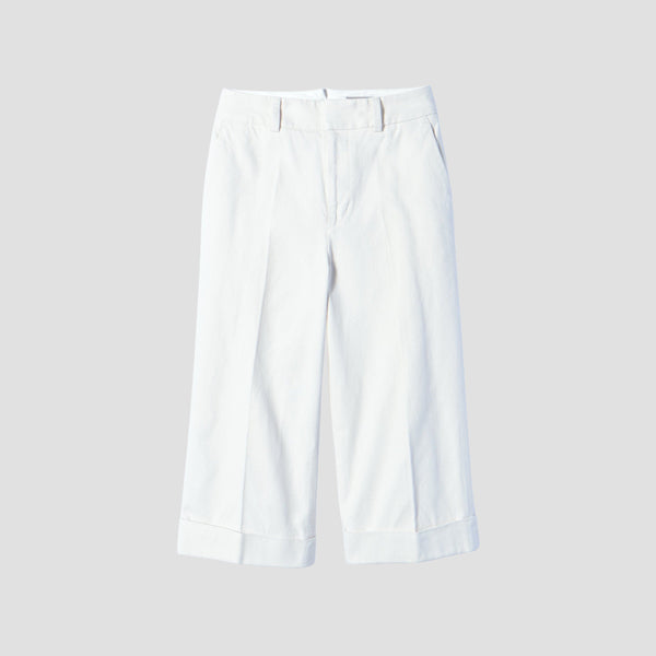 COTTON TWILL TROUSERS