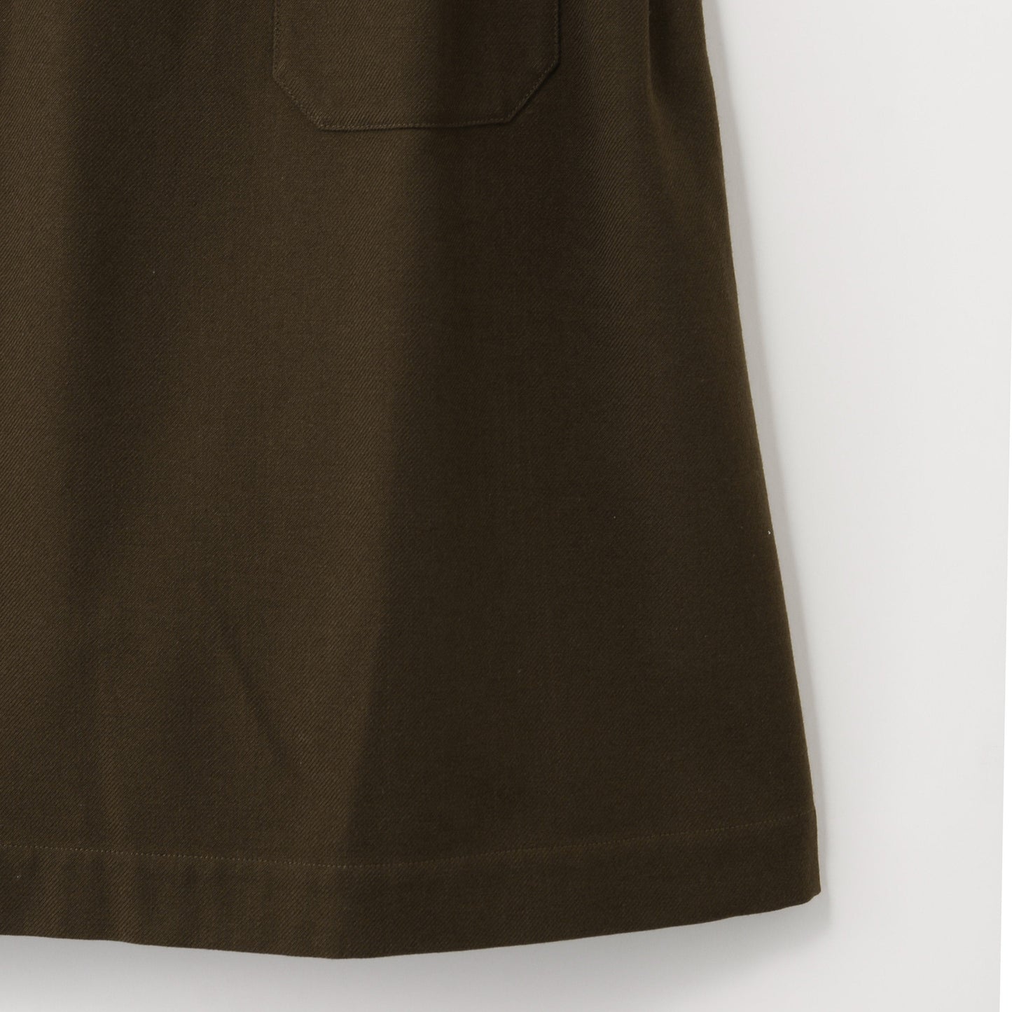 WOOL SERGE DRESS