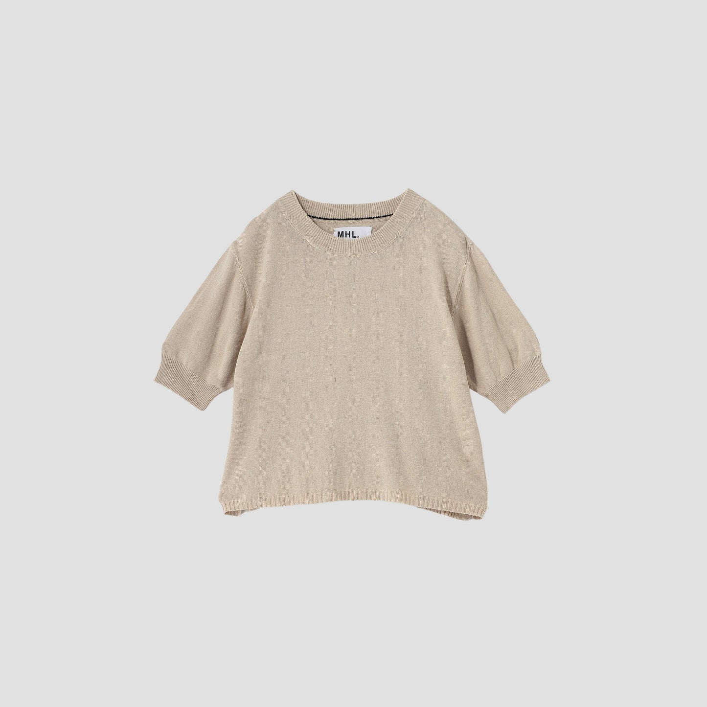 HIGHGAUGE COTTON LINEN KNIT