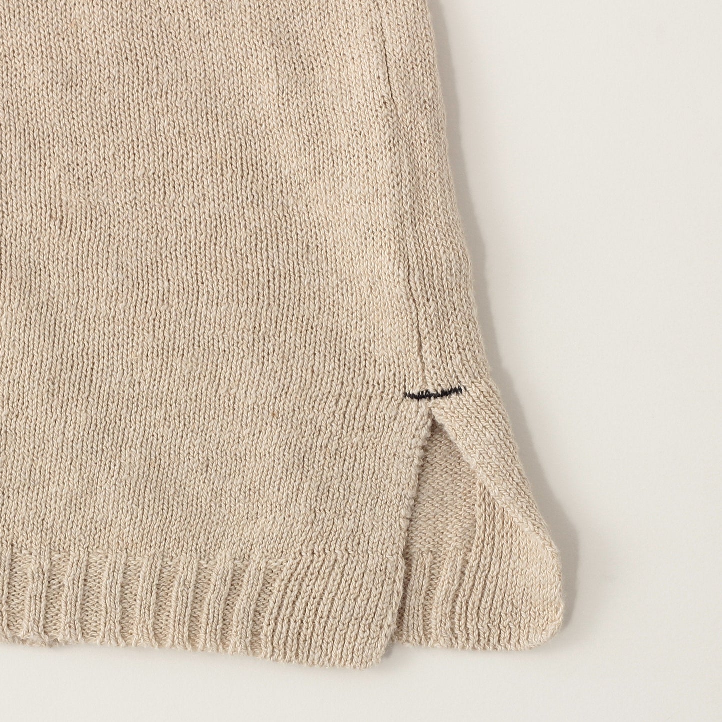 HIGHGAUGE COTTON LINEN KNIT