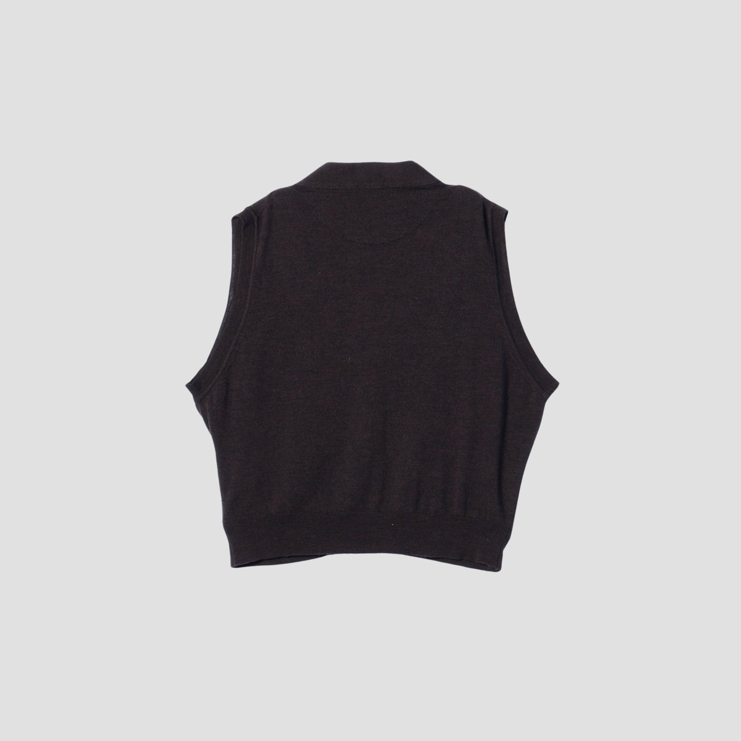 V NECK WAISTCOAT KNIT