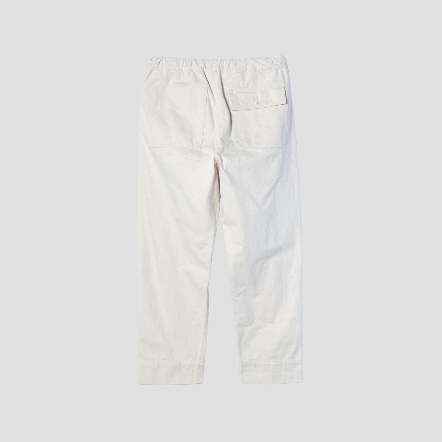 NATURAL DENIM TROUSERS