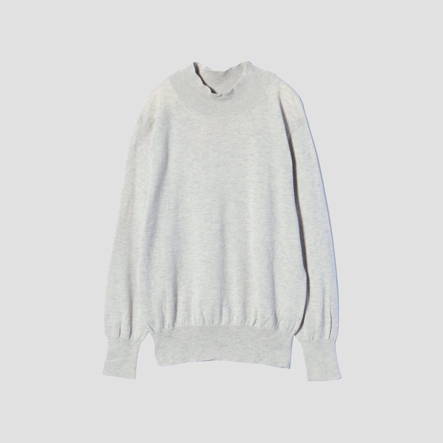 WOOL COTTON JUMPER KNIT