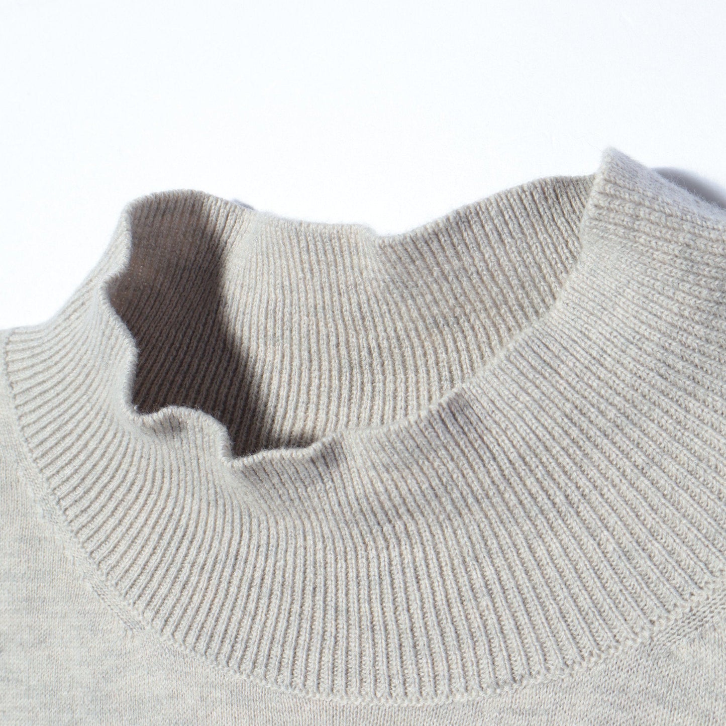 WOOL COTTON JUMPER KNIT