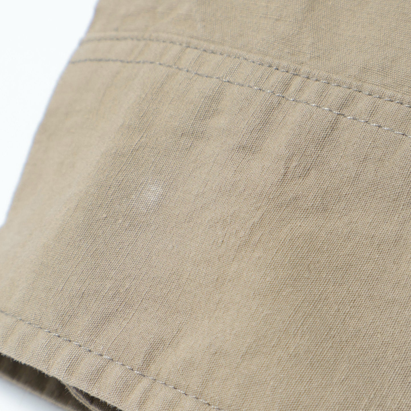 COTTON LINEN PLAIN WEAVE SHIRT
