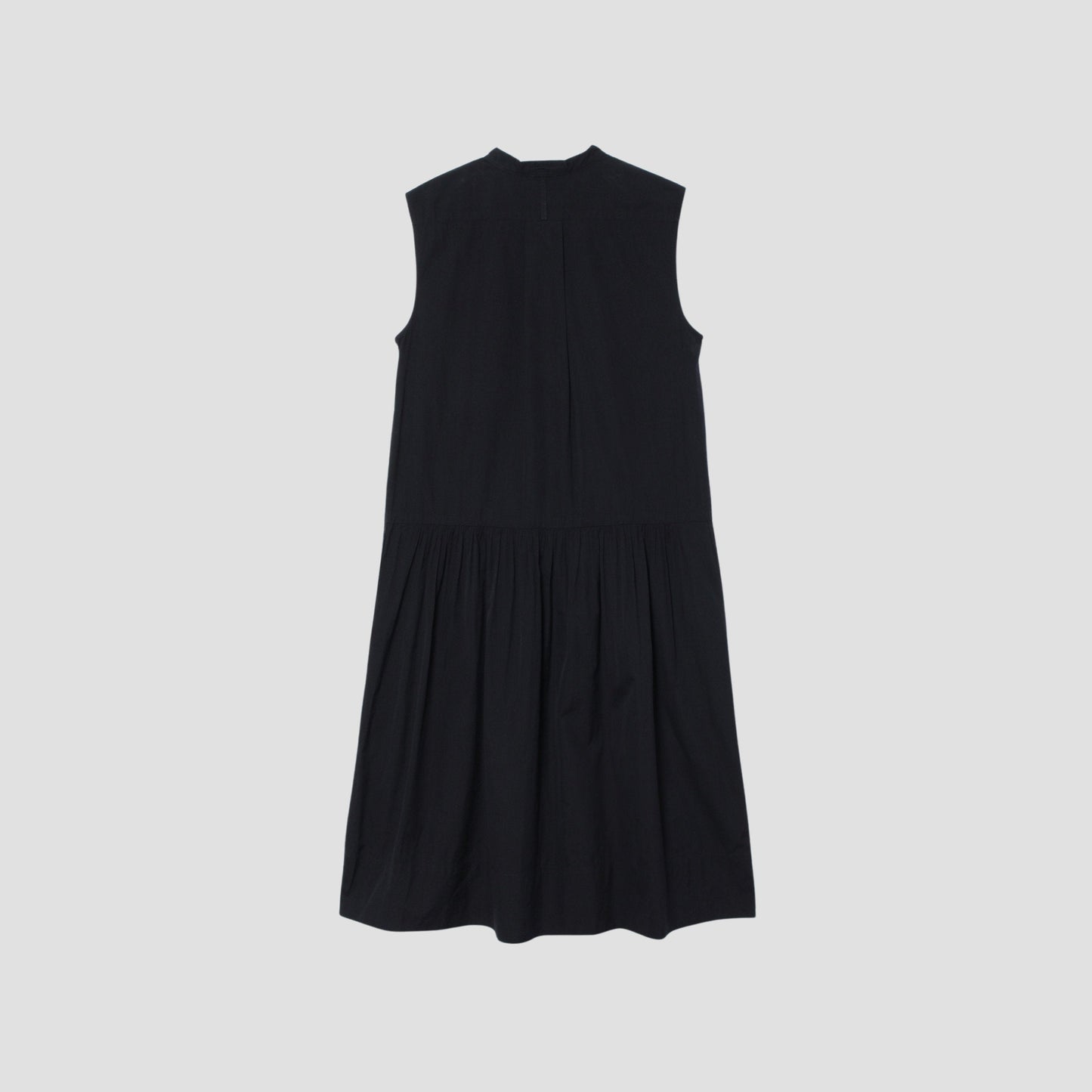 COTTON SILK POPLIN DRESS