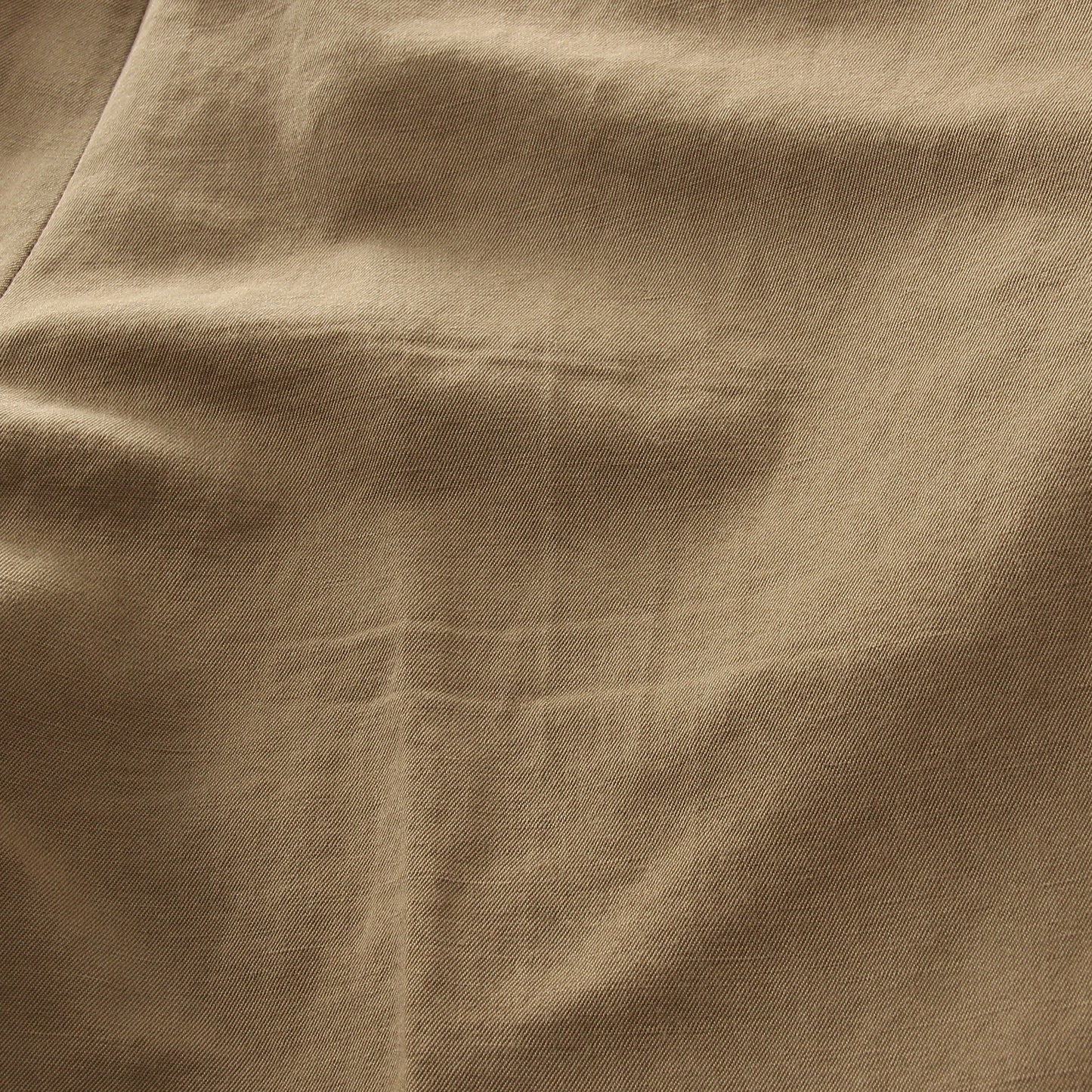 LINEN COTTON TWILL TROUSERS