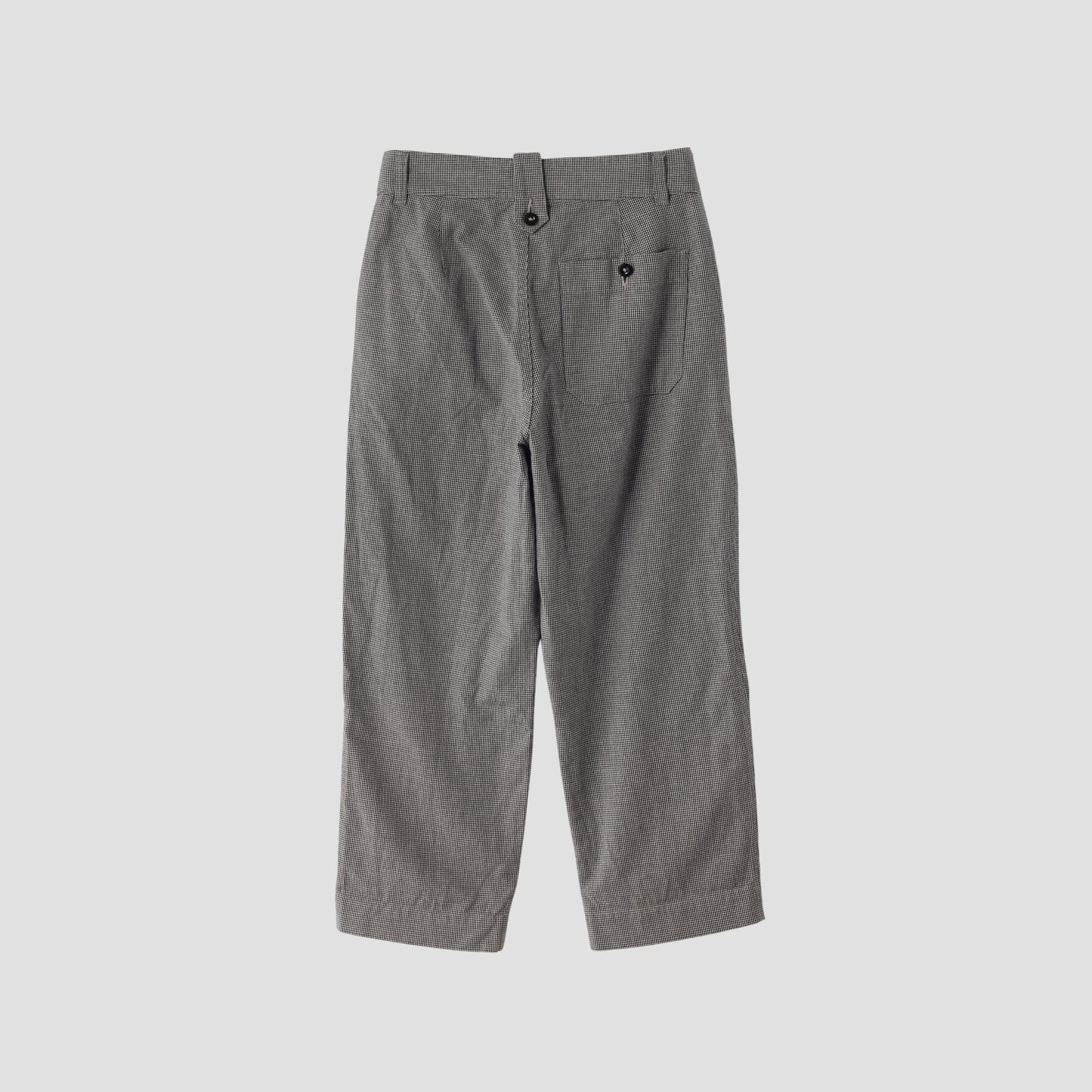 WORKWEAR COTTON LINEN TROUSERS