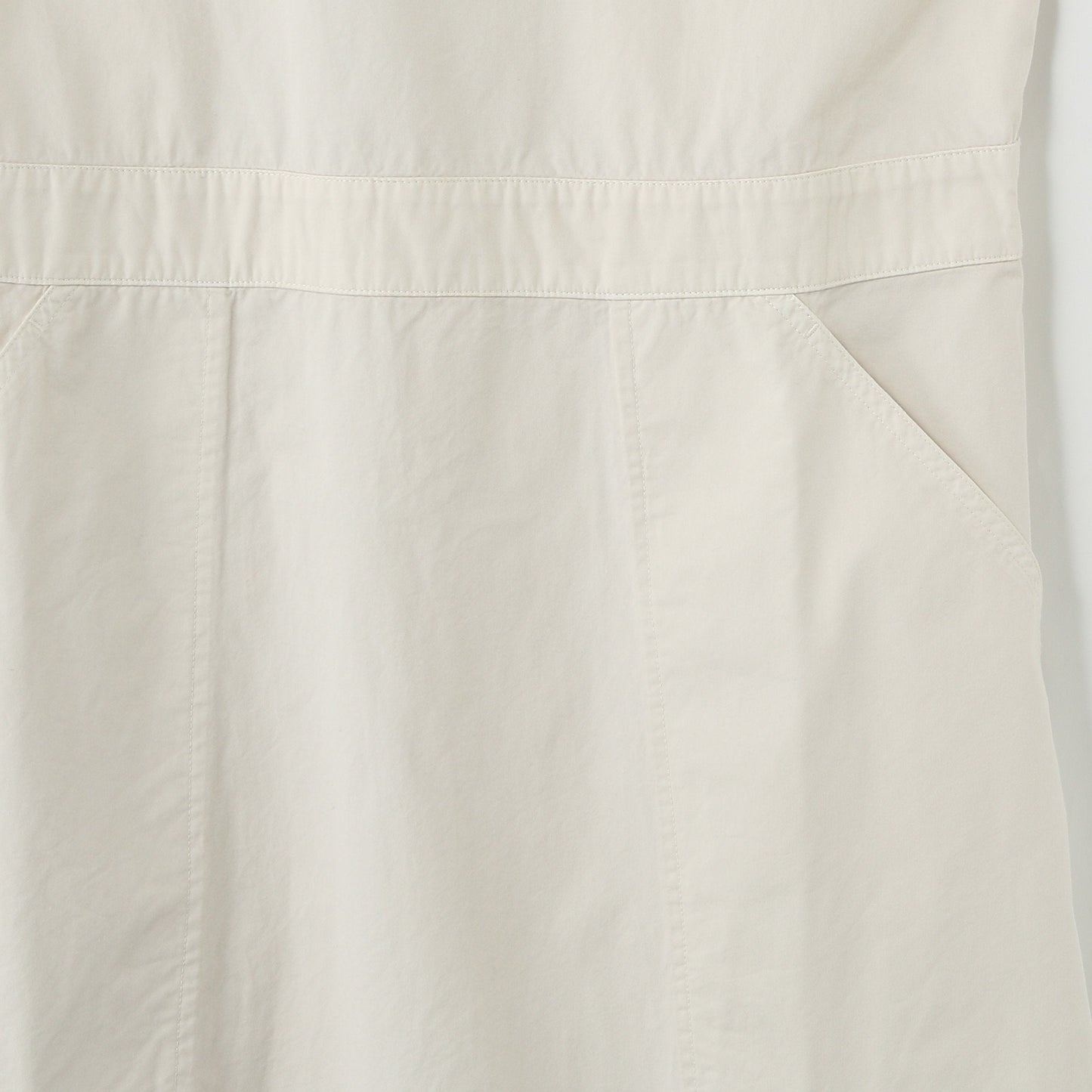 SUPERFINE COTTON TWILL DRESS