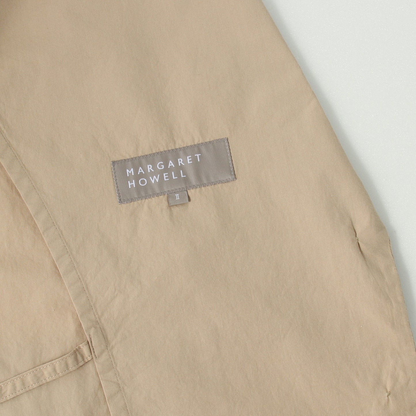 WASHED YARN DYE POPLIN JACKET
