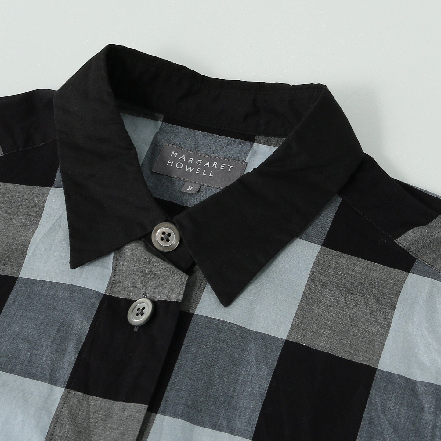 COTTON GINGHAM CHECK SHIRT