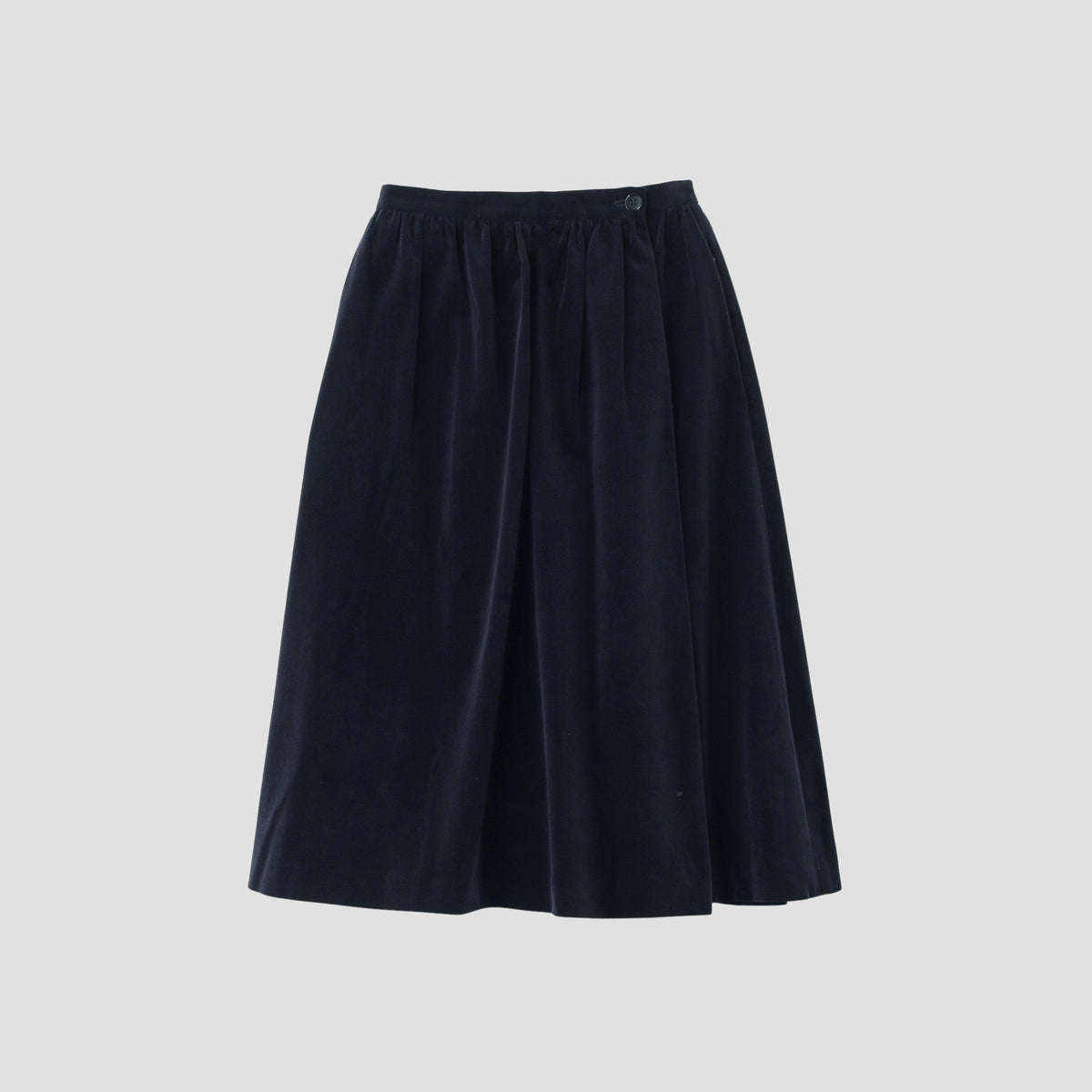 COTTON VELVET SKIRT