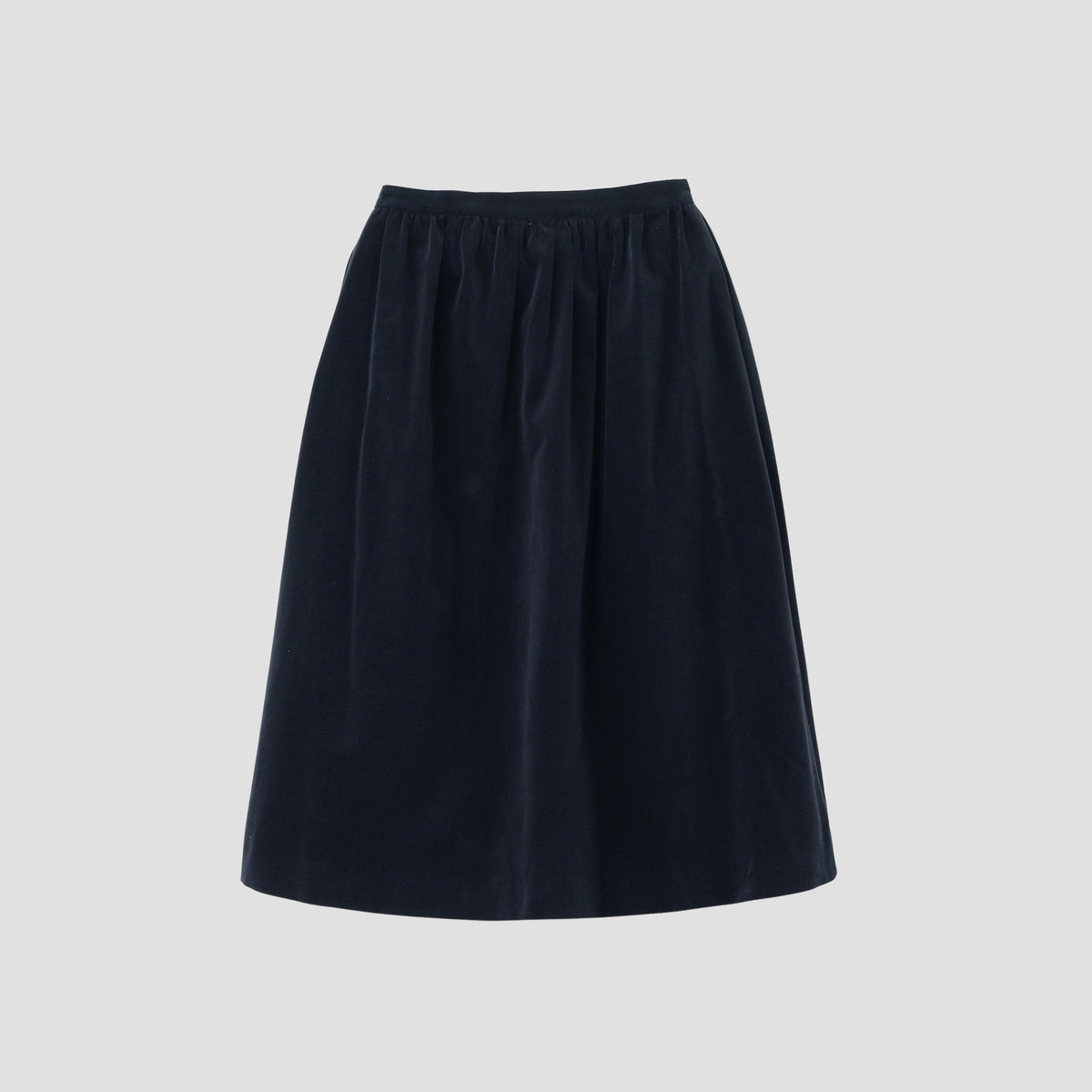 COTTON VELVET SKIRT