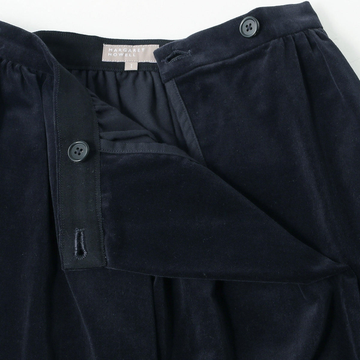 COTTON VELVET SKIRT