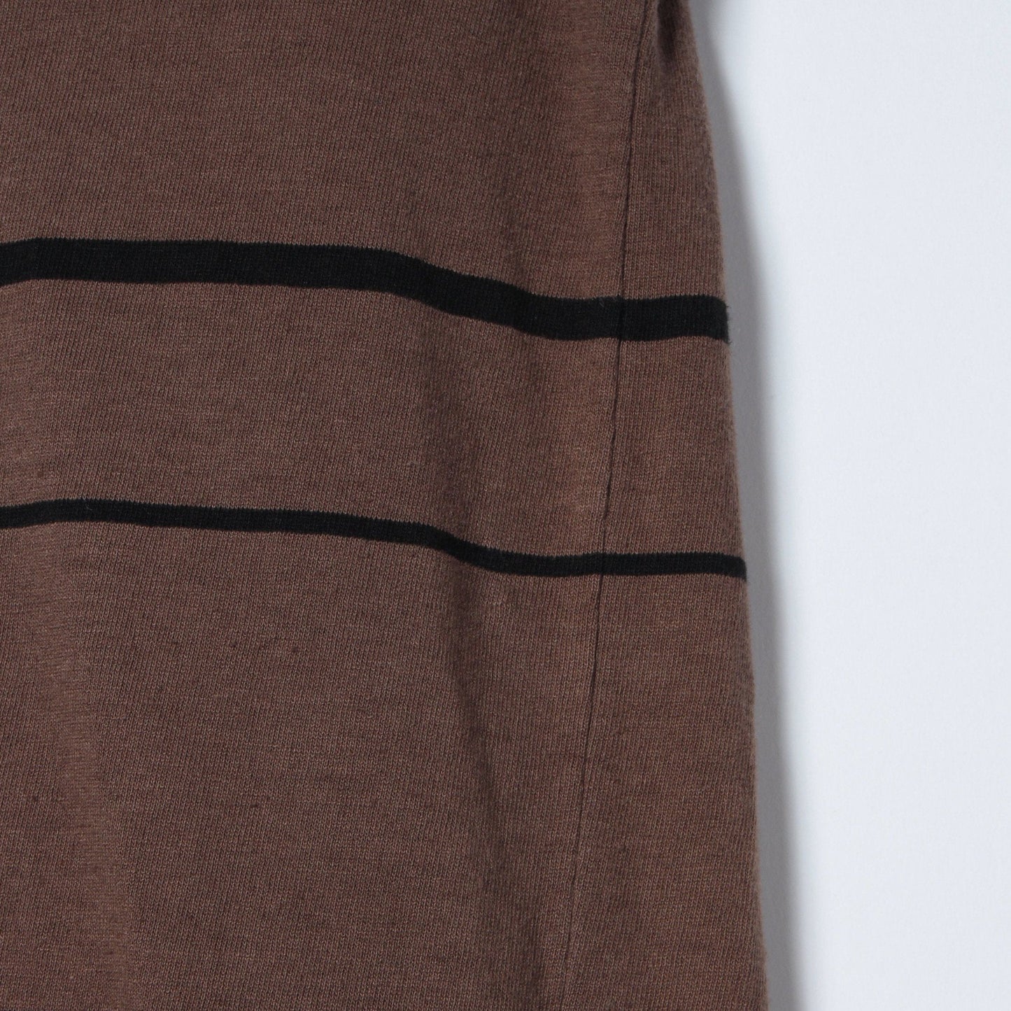 COTTON LINEN STRIPE JERSEY