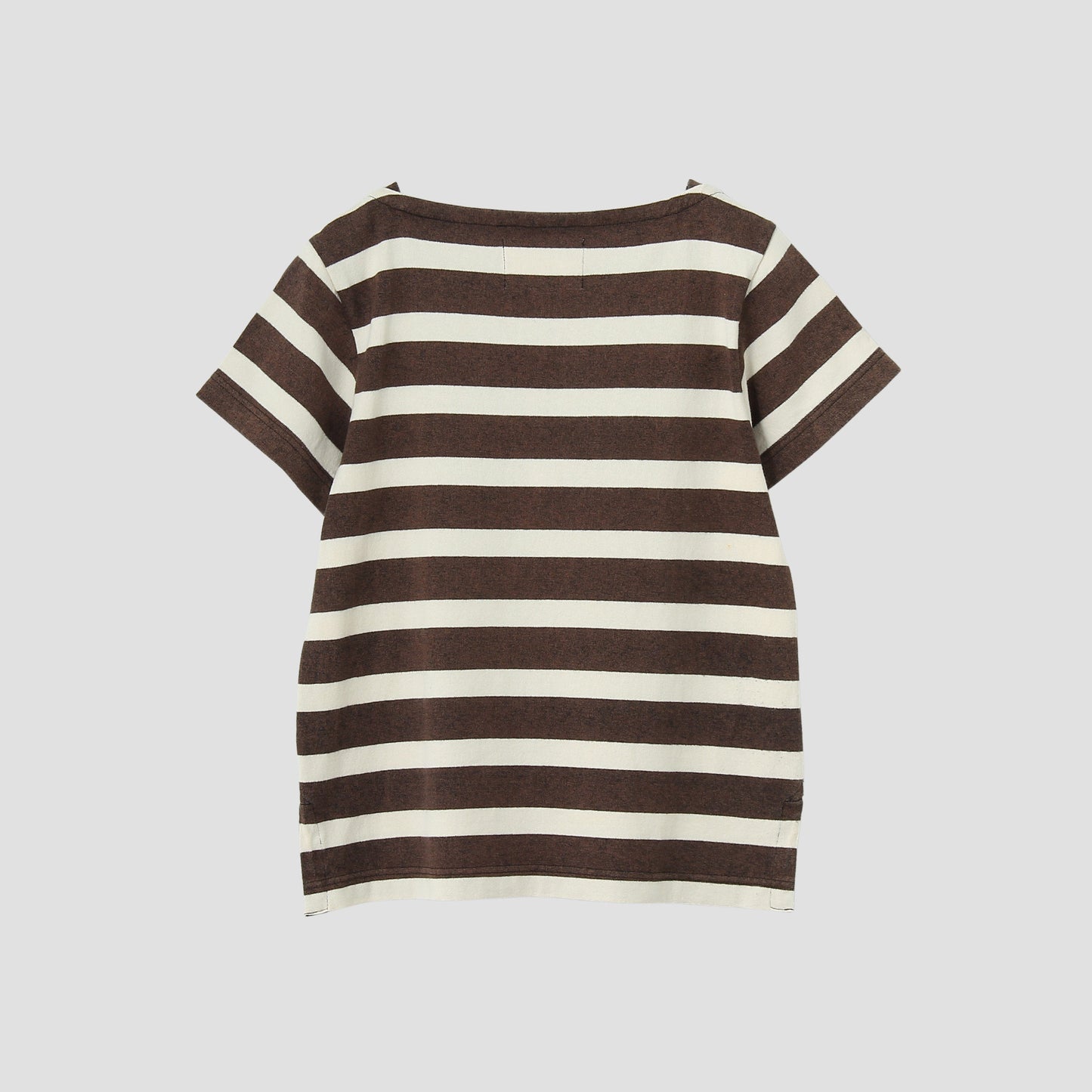 FADED STRIPE COTTON JERSEY