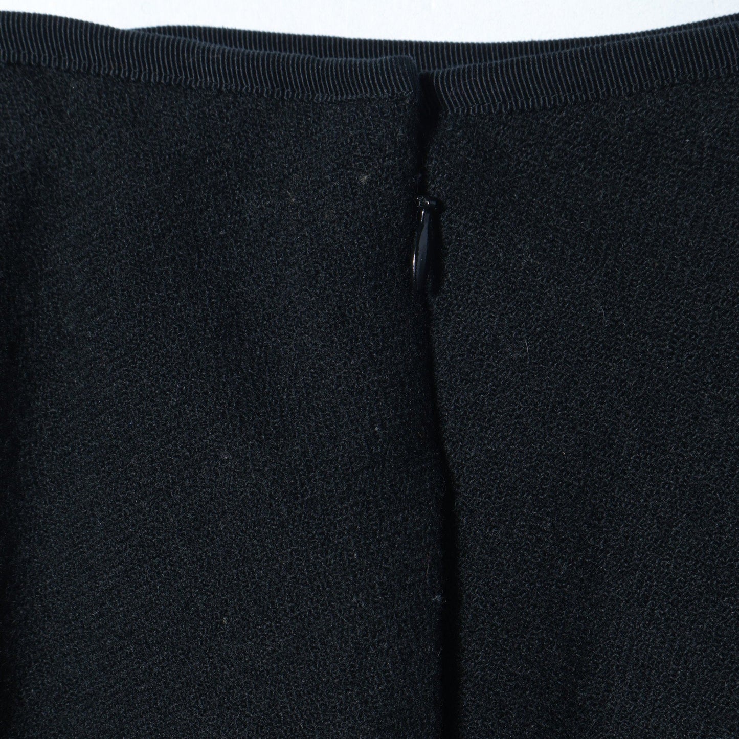 TINY HERRINGBONE WOOL SKIRT