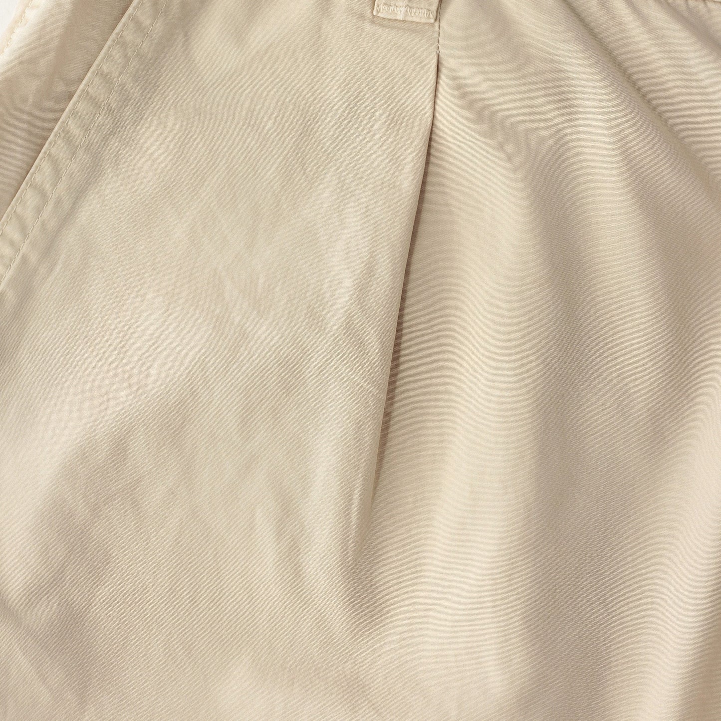 FINE COMPACT COTTON POPLIN TROUSERS