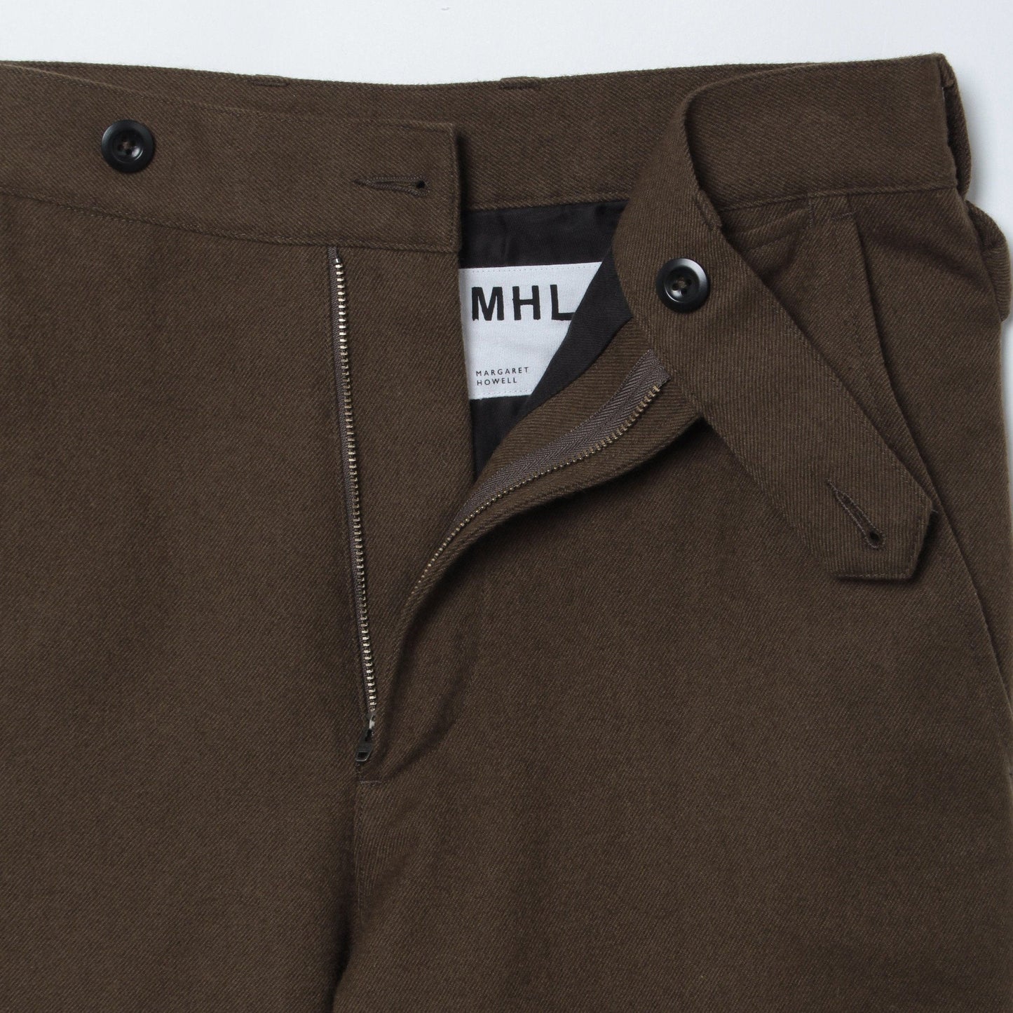 WOOL COTTON DRILL TROUSERS