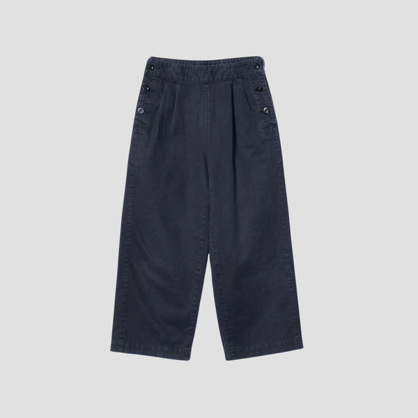 JAPANESE COTTON LINEN DRILL TROUSERS