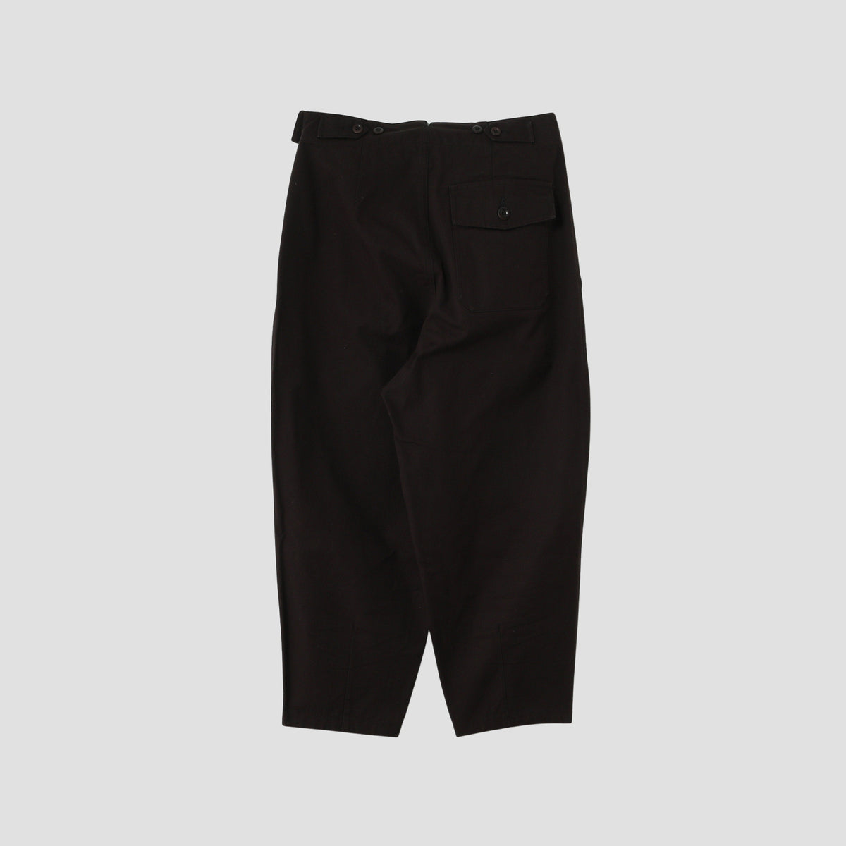 DRY NATURAL COTTON CANVAS TROUSERS