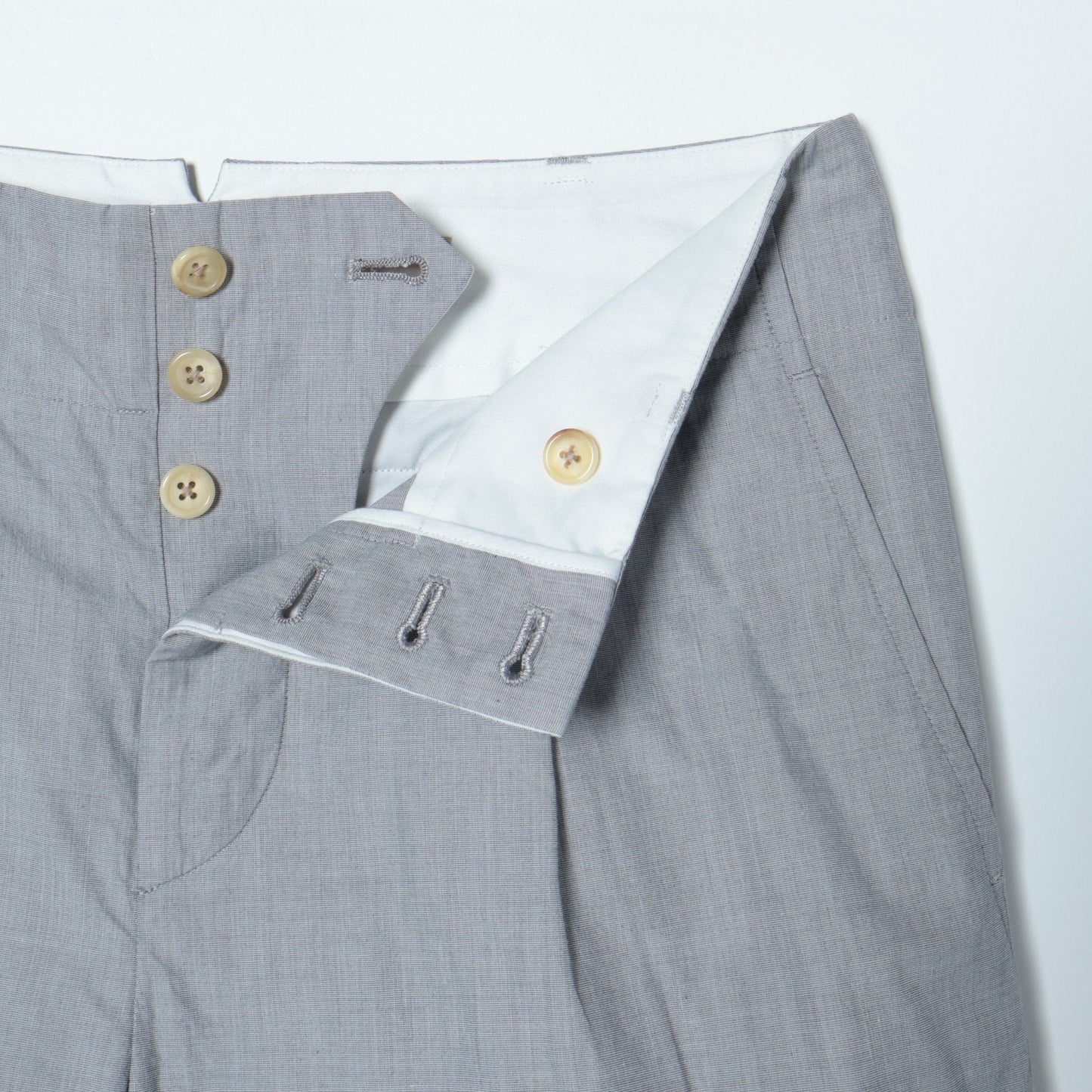 END ON END COTTON SHIRTING TROUSERS