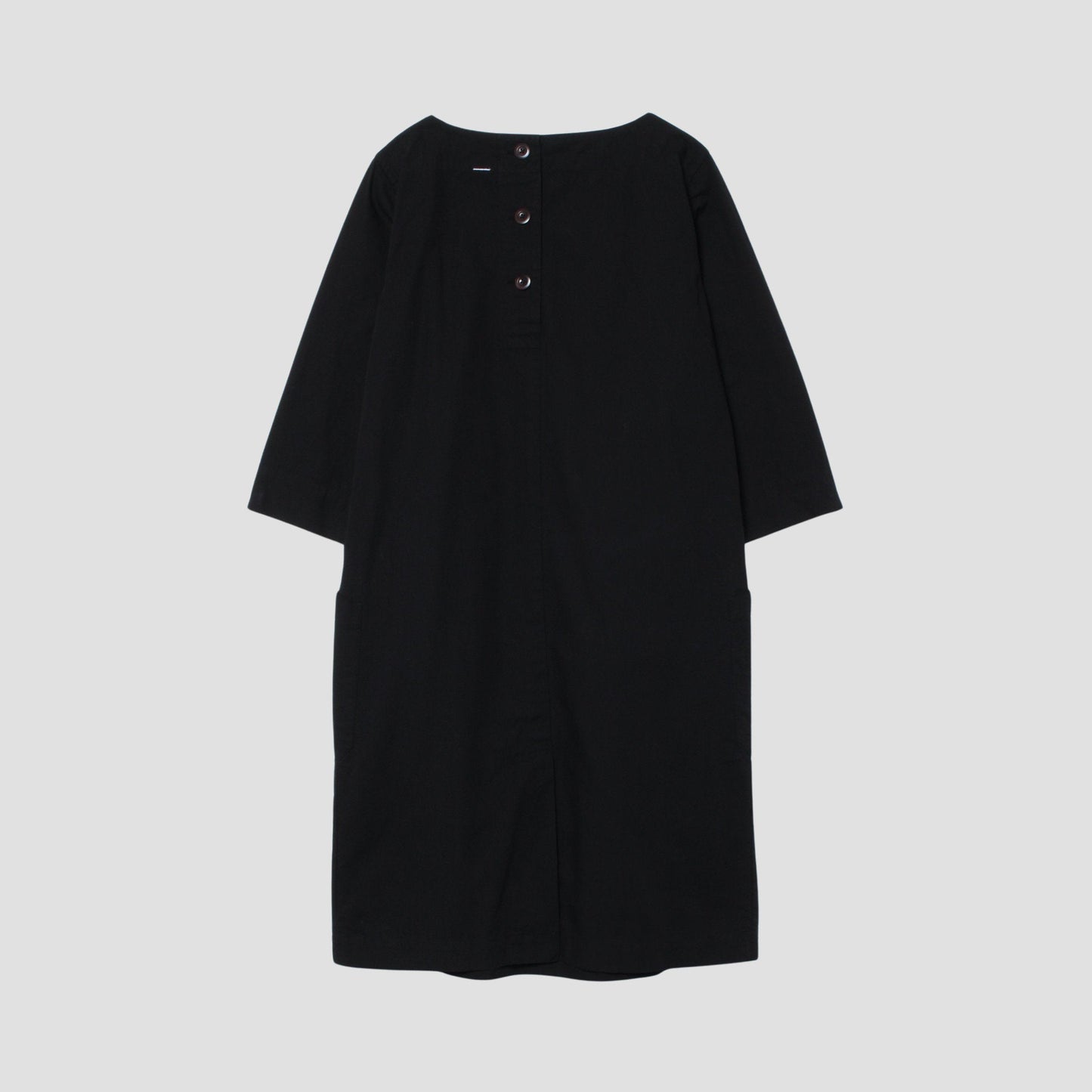 GARMENT DYE VINTAGE POPLIN DRESS
