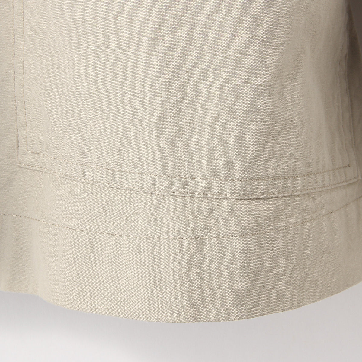 VINTAGE COTTON PLAINWEAVE BLOUSON