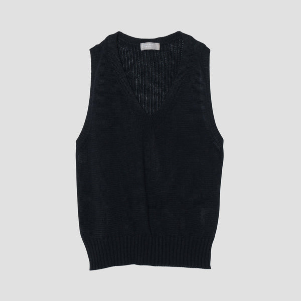 LINEN SLIPOVER KNIT
