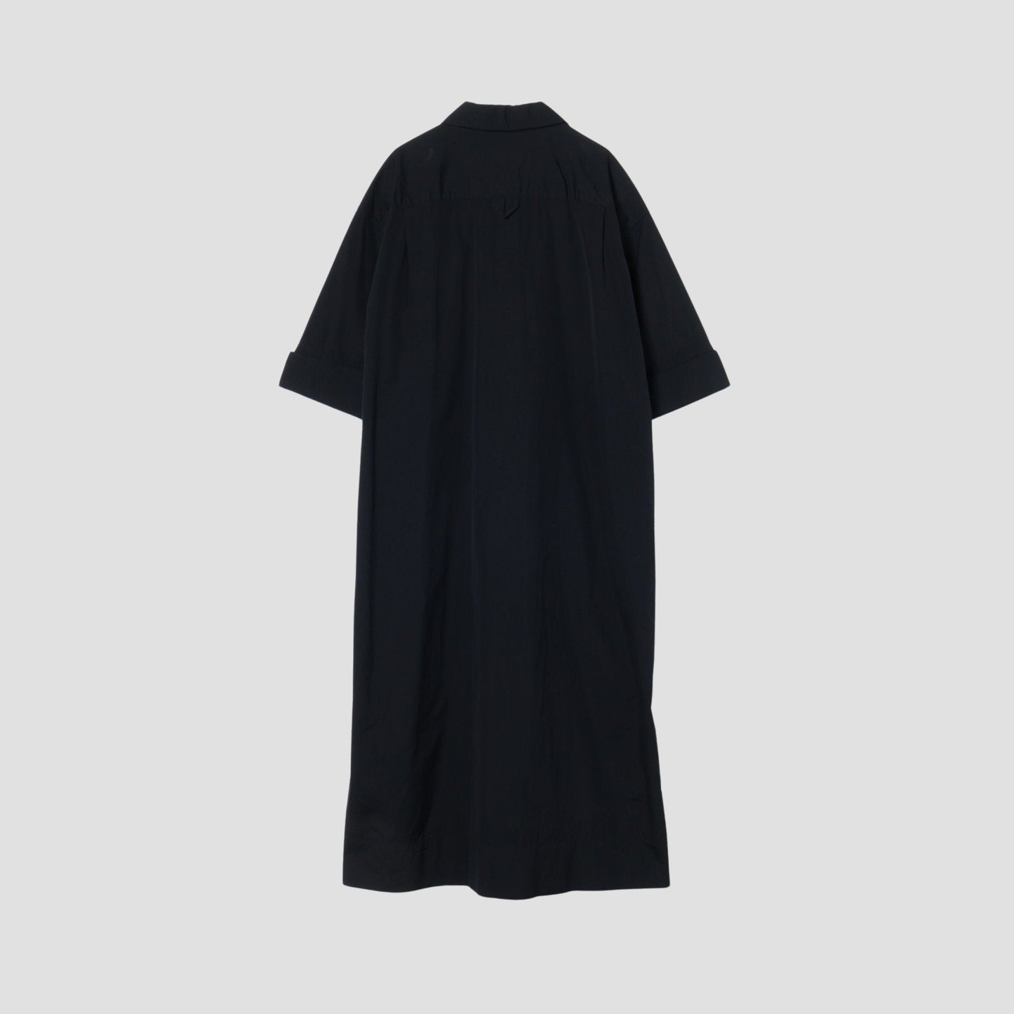 COTTON SILK POPLIN DRESS
