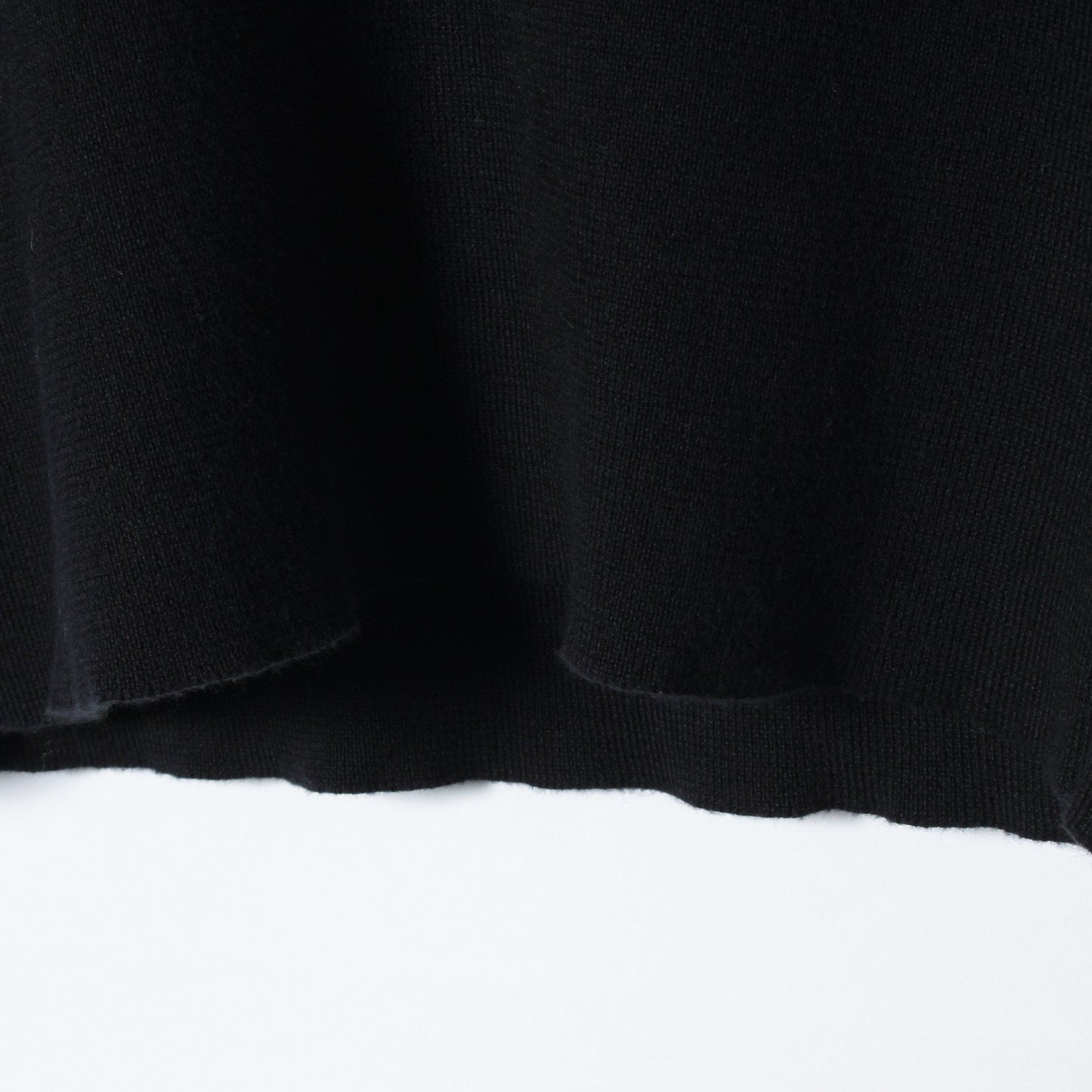 SEA ISLAND COTTON HIGH RIB JUMPER KNIT