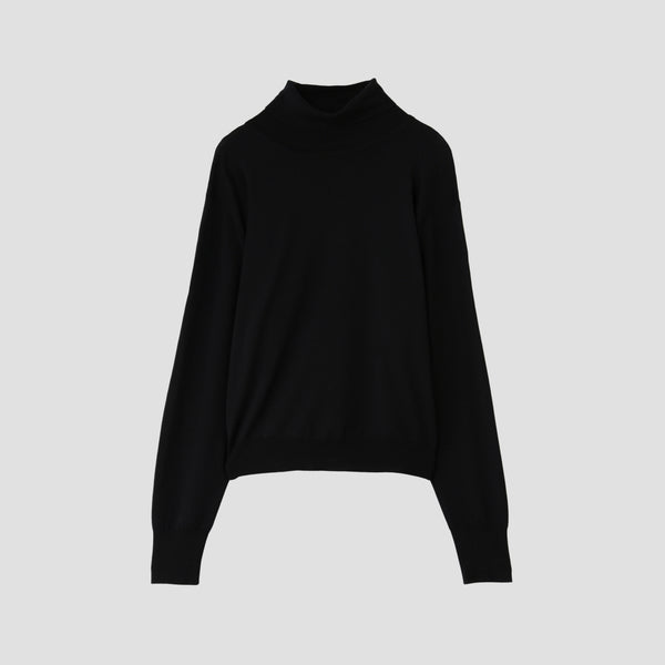 WOOL TURTLE NECK KNIT