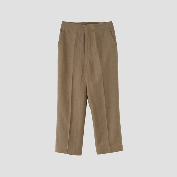 PLAIN LINEN TROUSERS