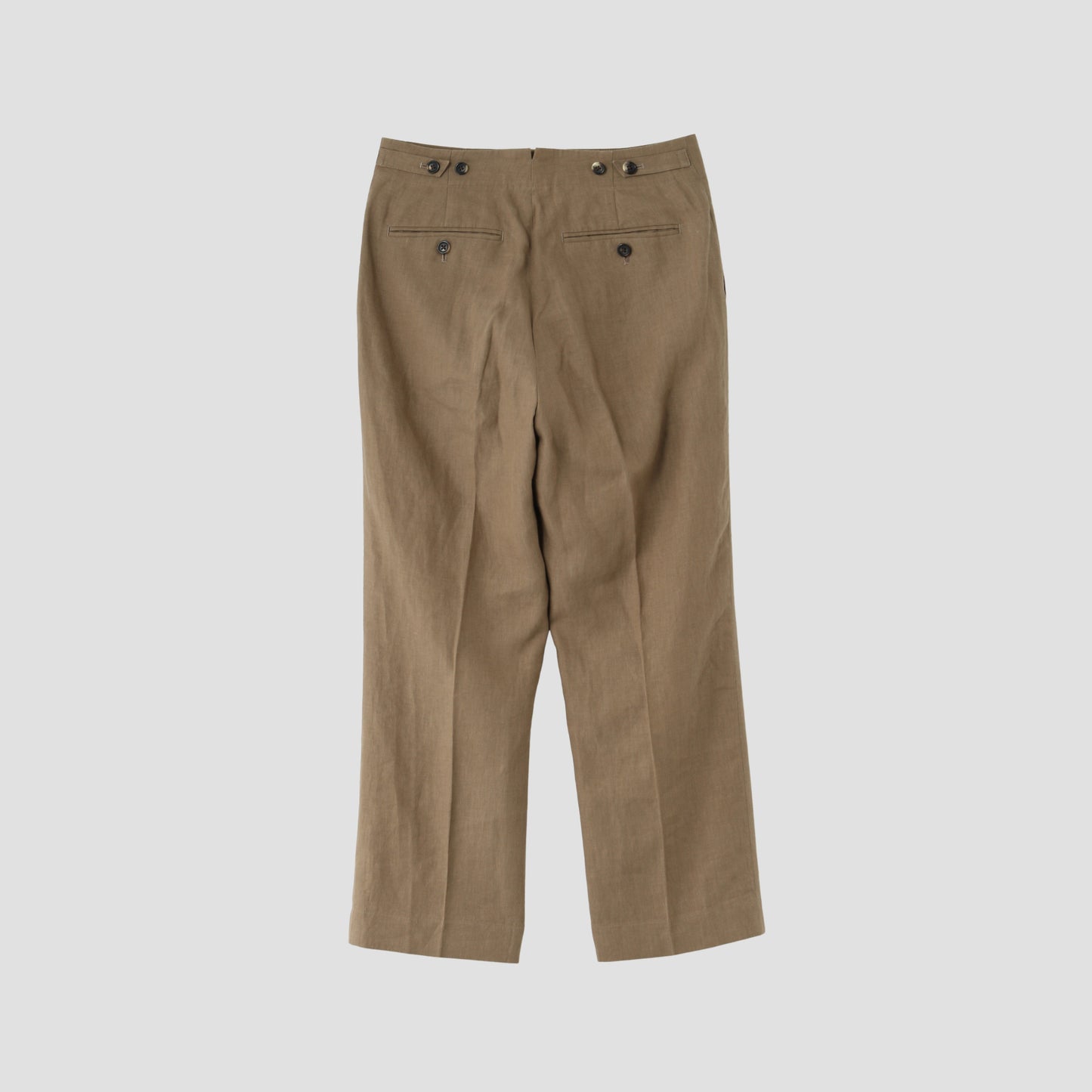 PLAIN LINEN TROUSERS