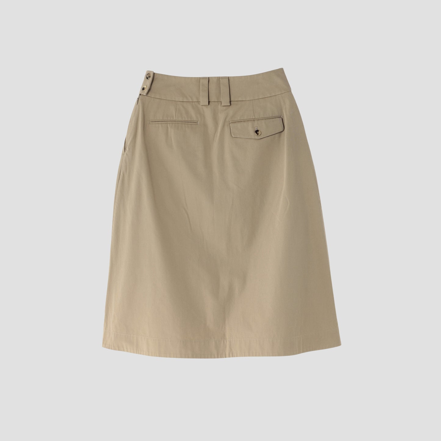 HIGH DENSE COTTON TWILL SKIRT