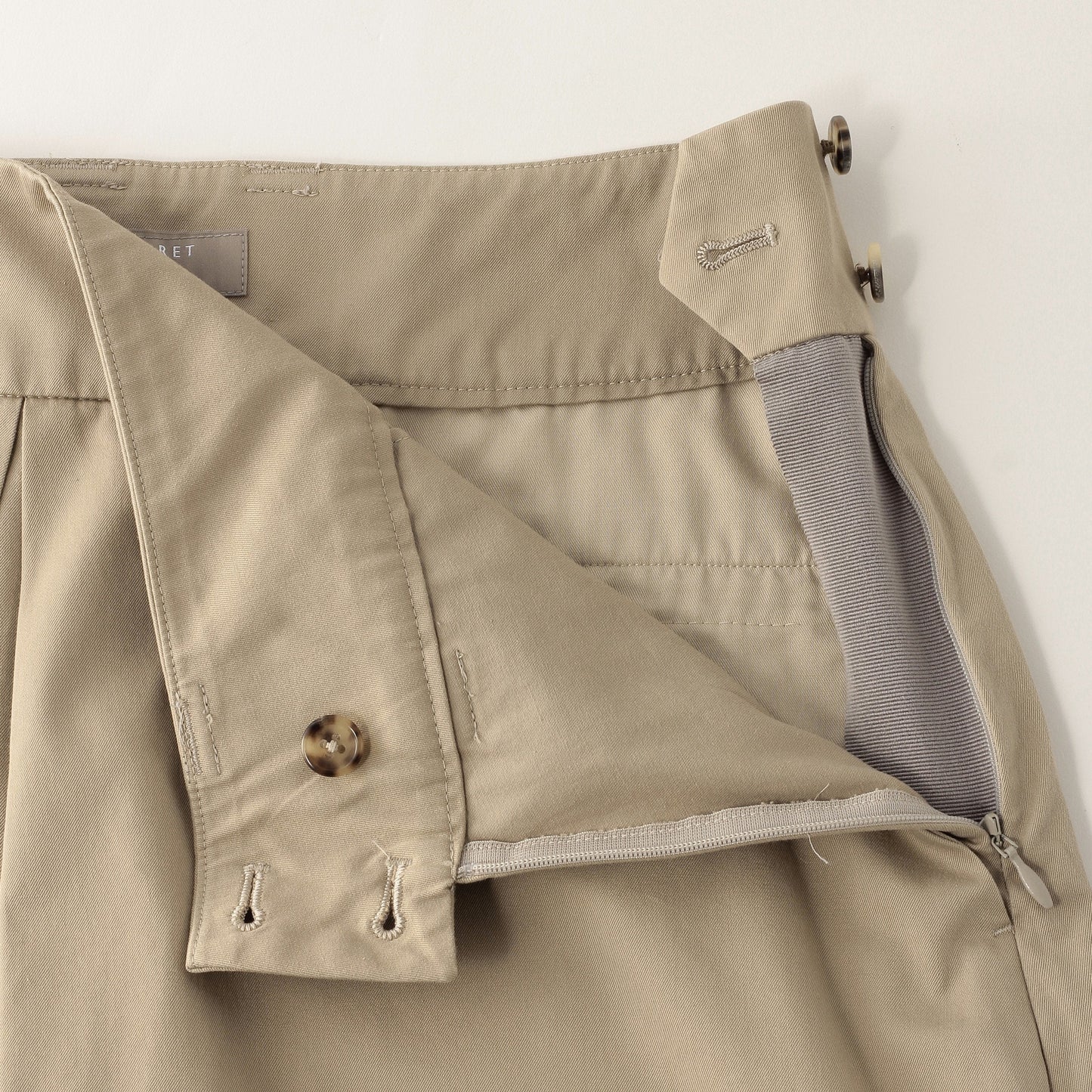 HIGH DENSE COTTON TWILL SKIRT