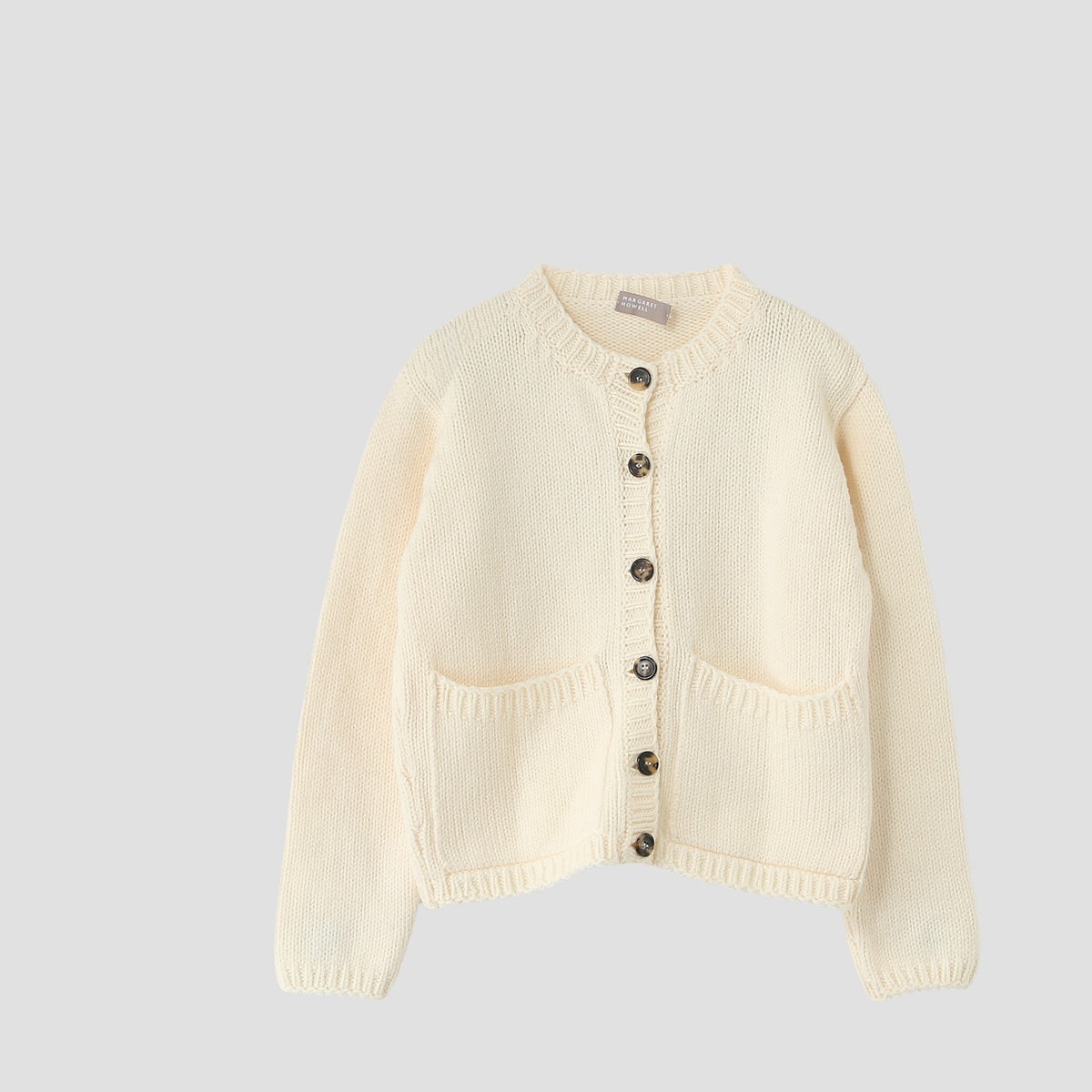 BIG POCKET CARDIGAN KNIT