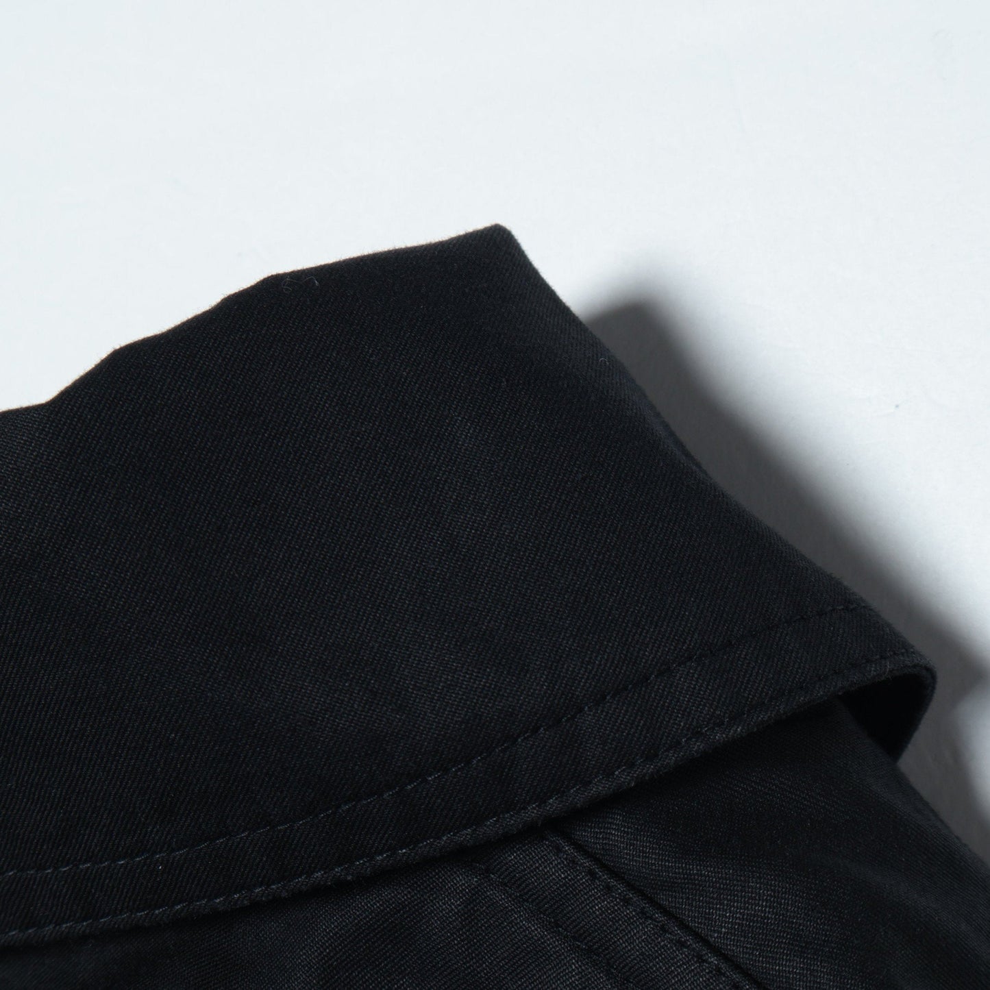 WASHED COTTON LINEN COAT