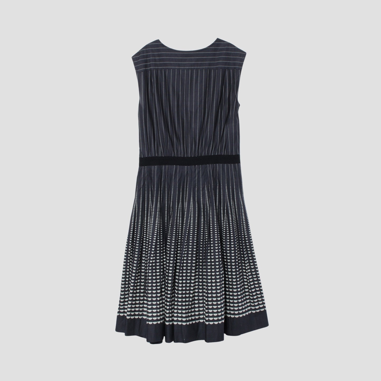 HALF MOON COTTON DRESS