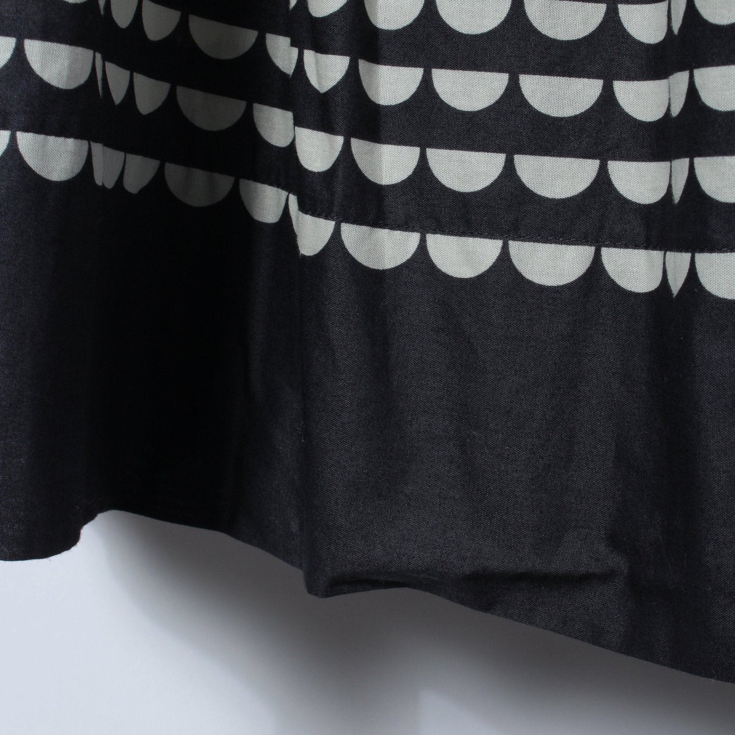 HALF MOON COTTON DRESS