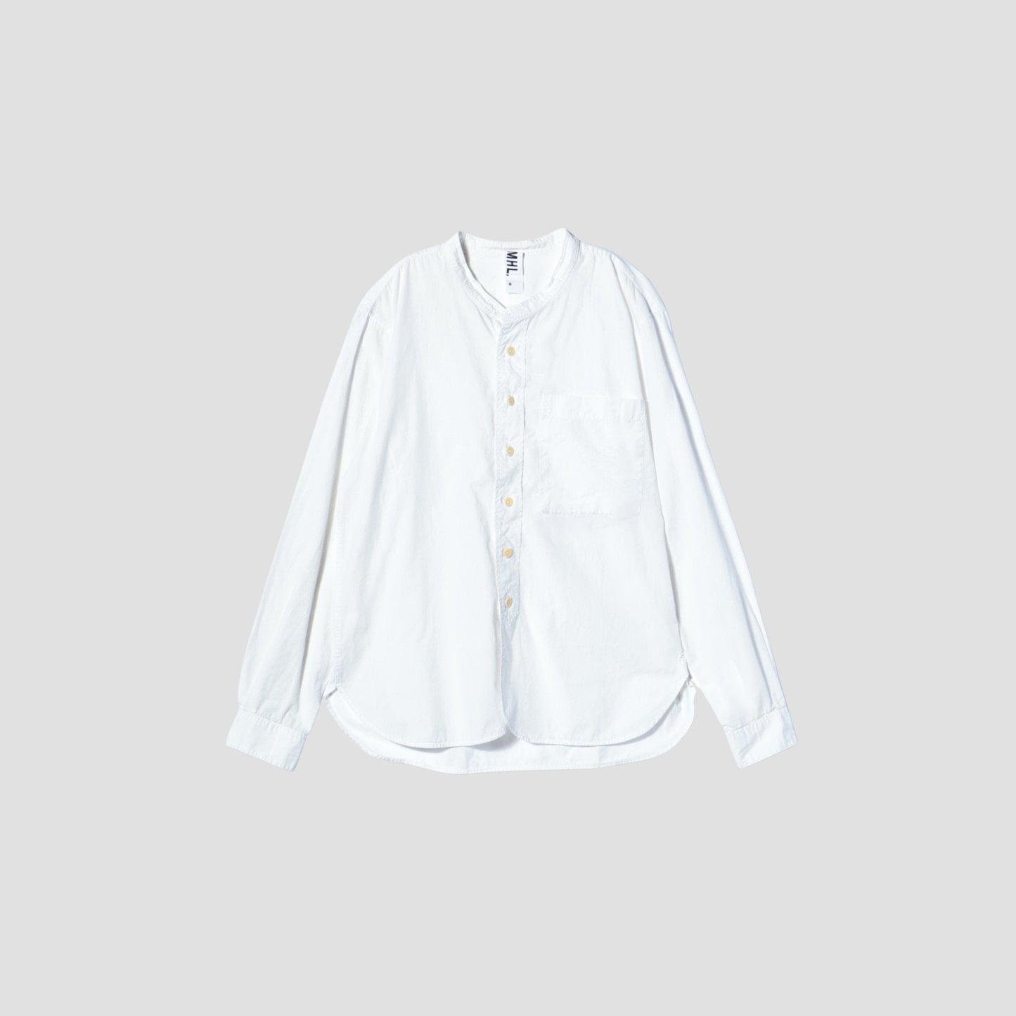 GARMENT DYE BASIC POPLIN(MHL SHOP限定) SHIRT