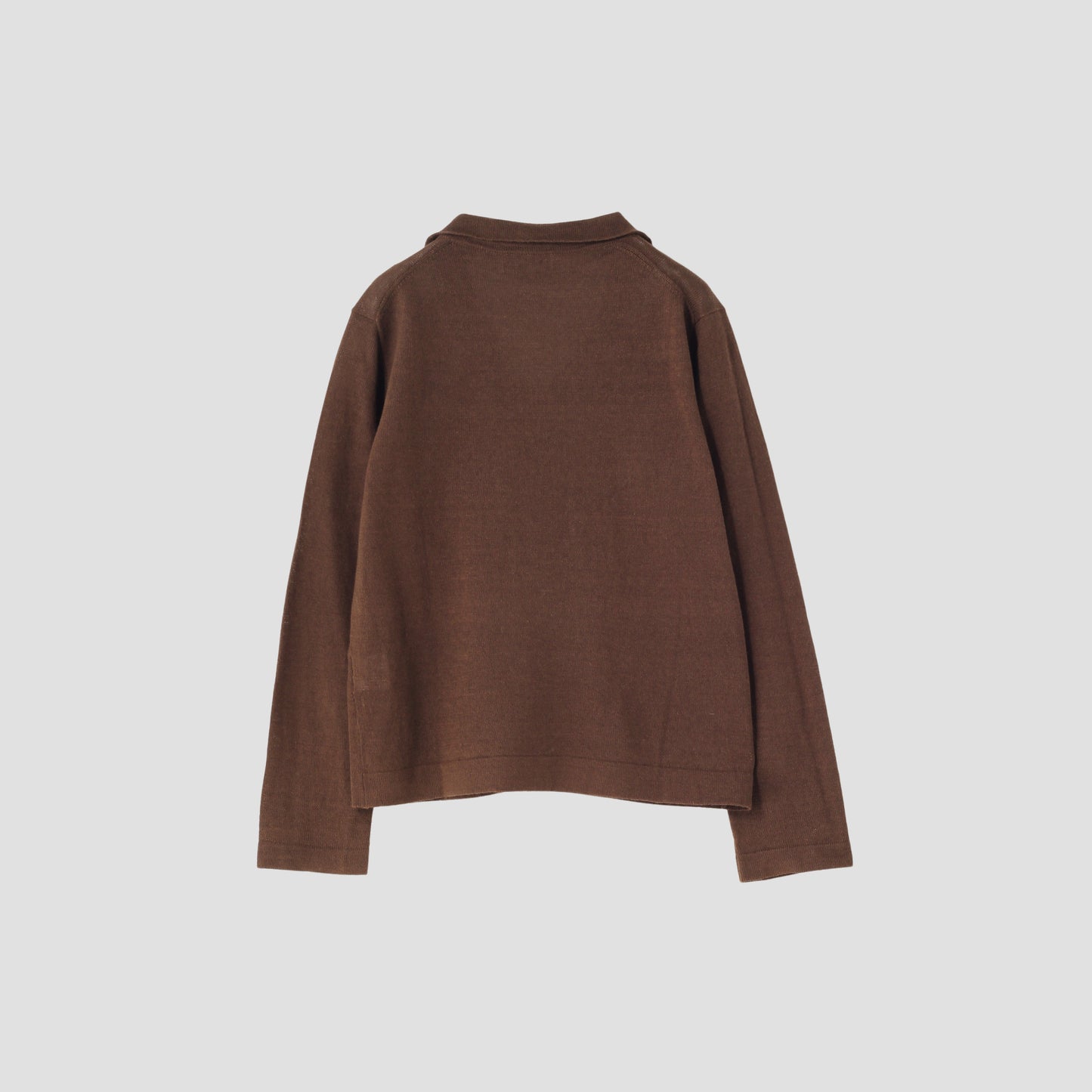 TWISTED LINEN COTTON CARDIGAN KNIT