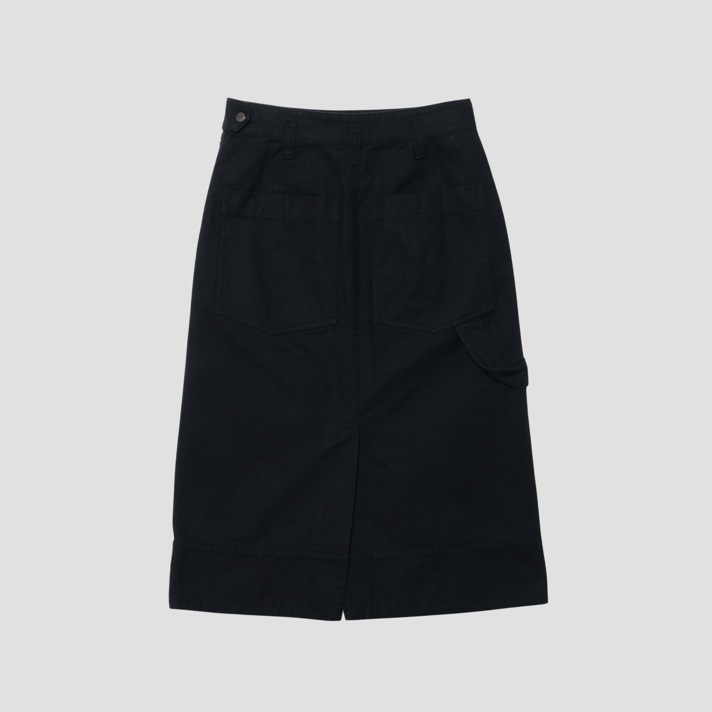 ORGANIC COTTON GABERDINE SKIRT