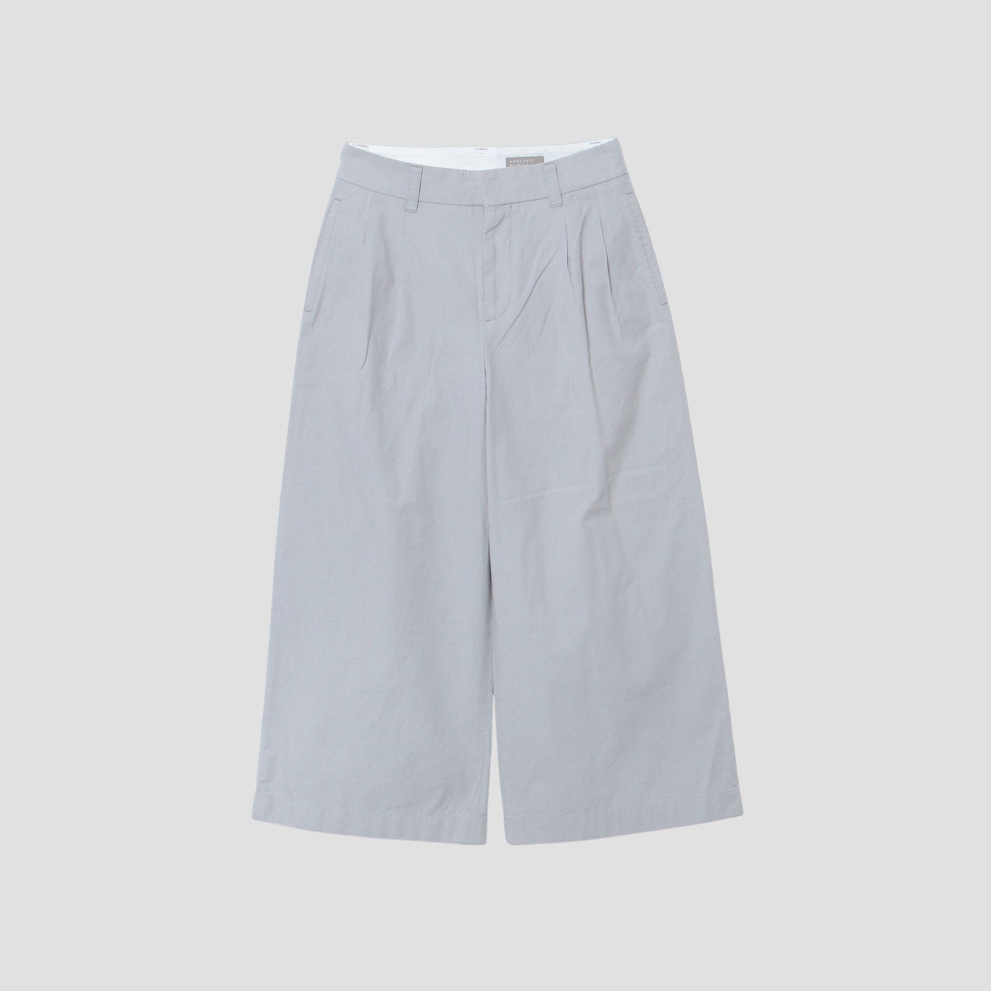 COTTON OXFORD TROUSERS