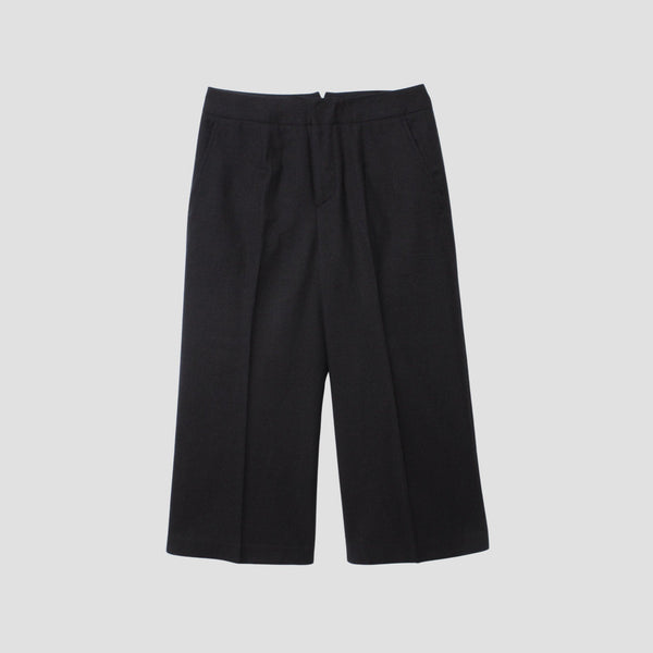 FINE WOOL FLANNEL TROUSERS